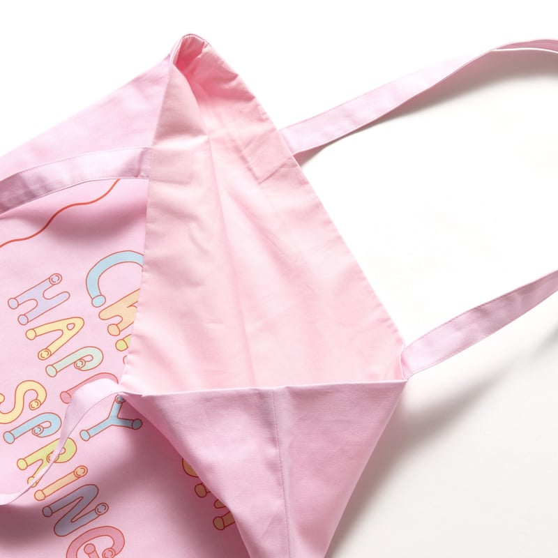 HAPPY SPRING TOTE-BAG | KANE-ZANMAI Chim↑Pom