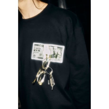 札束Long Sleeve T-Shirt