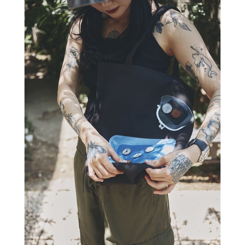 SHOPPING TOTE BAG | KANE-ZANMAI Chim↑Pom