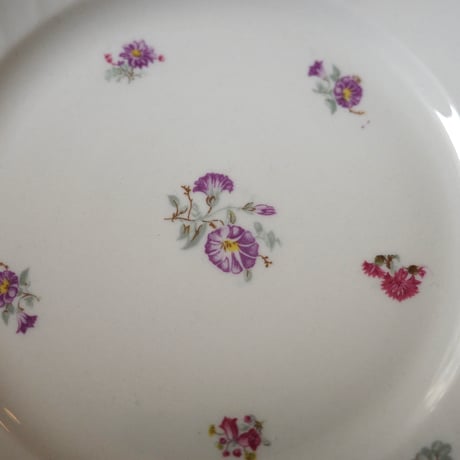 Flower-sprinkled dessert plate（D）