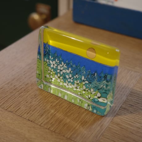 glass paperweight