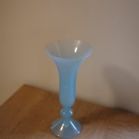 Glass flower vase