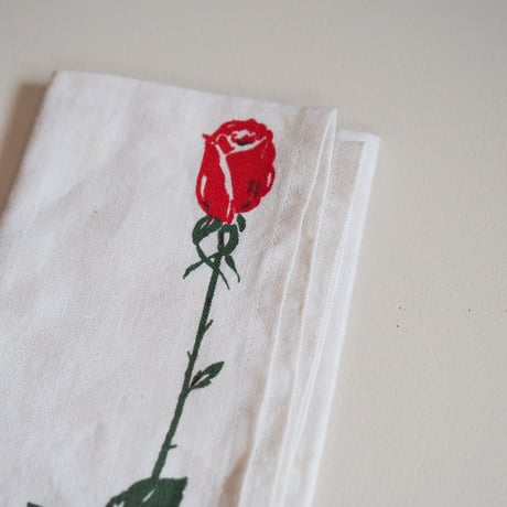 Rose flower cloth
