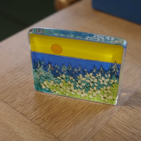 glass paperweight