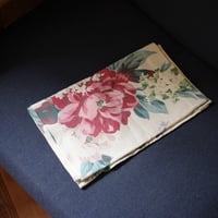 Large floral motif fabric