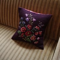 Beautiful embroidered cushion