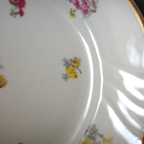 Flower-sprinkled dessert plate（E）