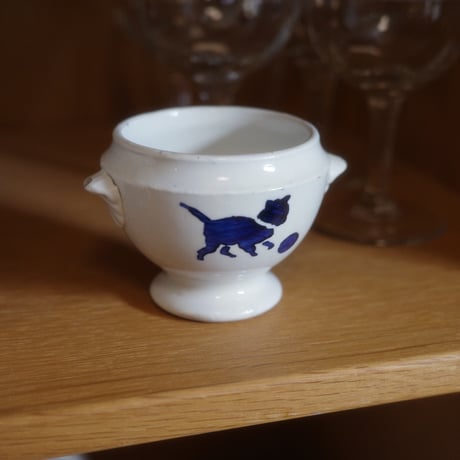 Mini compote dinette  with cat painting