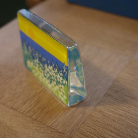 glass paperweight