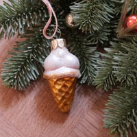 Christmas Ornament--Ice cream--