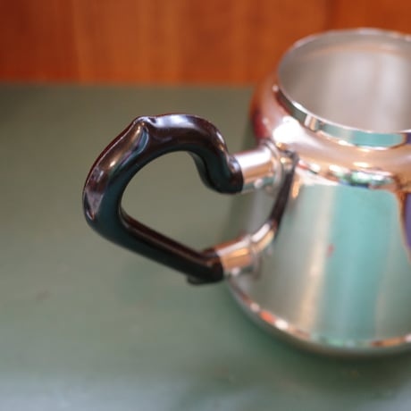 Russian teapot with a cute handle