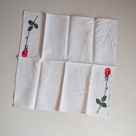 Rose flower cloth