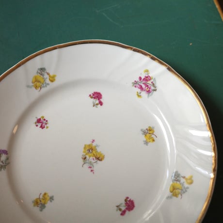 Flower-sprinkled dessert plate（E）
