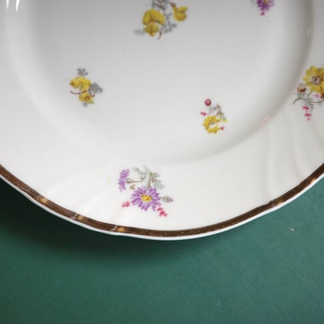 Flower-sprinkled dessert plate（B）