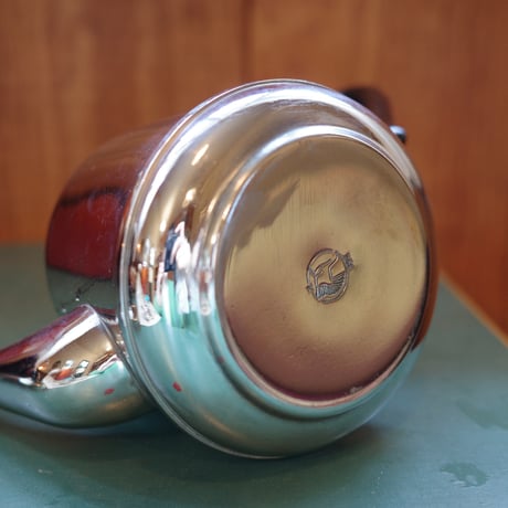 Russian teapot with a cute handle