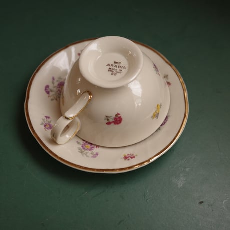 Flower  cup and saucer（C）