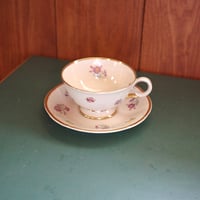 Flower cup and saucer（A）