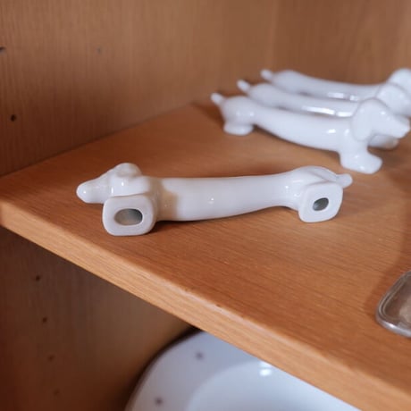 Dachshund cutlery rest