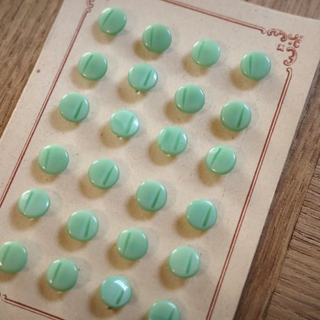 Green tiny button sheet