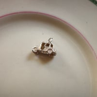 Silver car charms