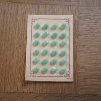 Green tiny button sheet