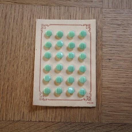Green tiny button sheet