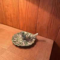 Enamel candle holder