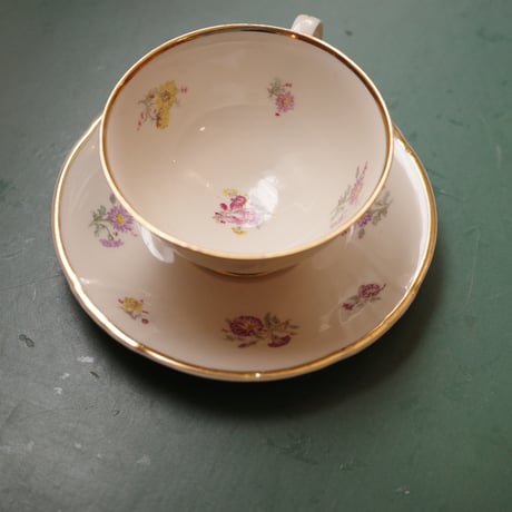 Flower  cup and saucer（C）