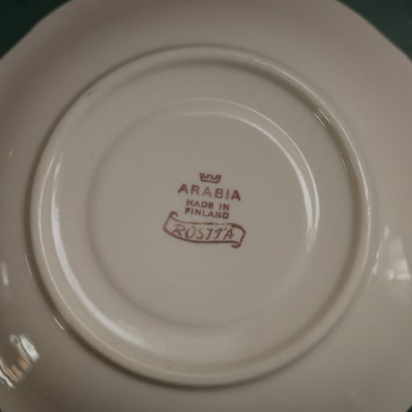 Flower cup and saucer（A）