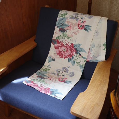 Large floral motif fabric