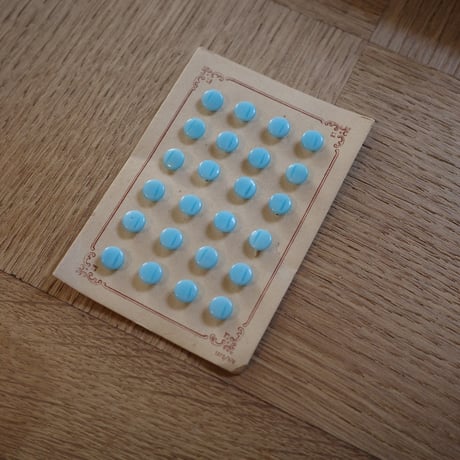 Blue tiny button sheet