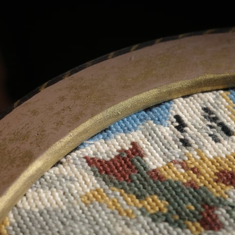 Two cats embroidery frame