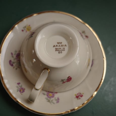 Flower  cup and saucer（C）