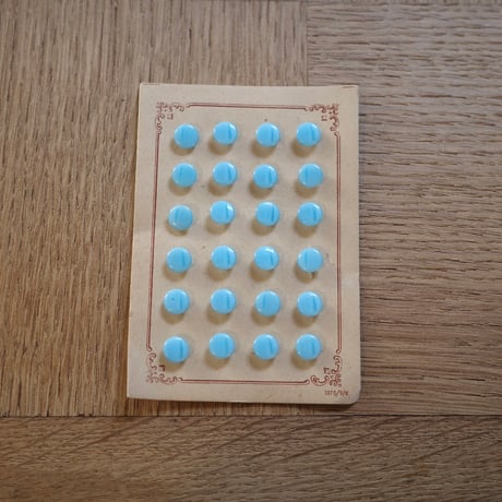 Blue tiny button sheet