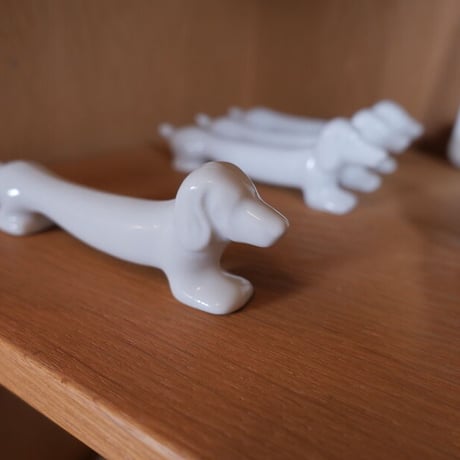 Dachshund cutlery rest