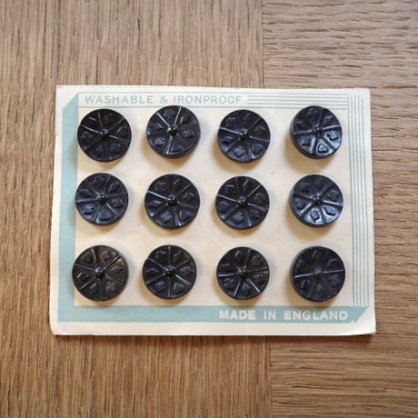 Playing card button sheet