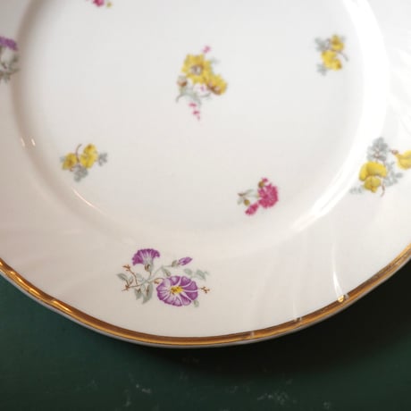 Flower-sprinkled dessert plate（E）