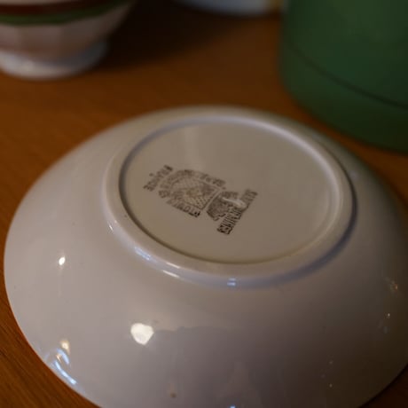 Floral cup and saucer