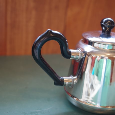 Russian teapot with a cute handle