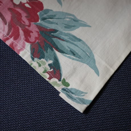 Large floral motif fabric