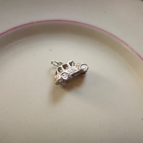 Silver car charms