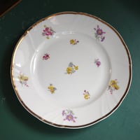 Flower-sprinkled dessert plate（B）