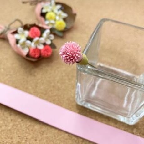 Mini Swag レッスン動画付きレシピ（材料つき・ピンク）
