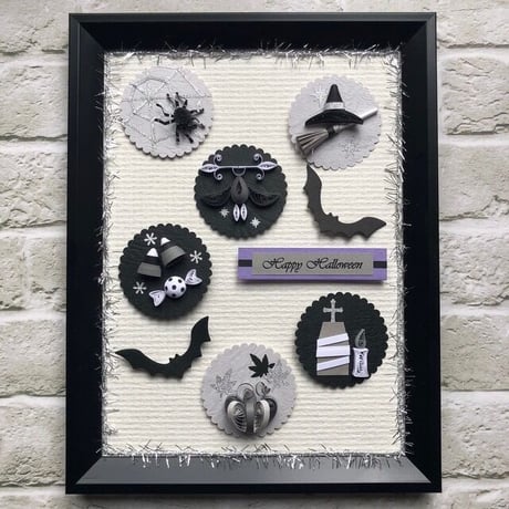 Halloween Quilled Motifs Kit