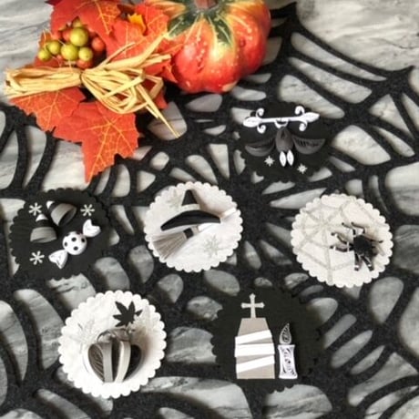 Halloween Quilled Motifs Kit