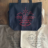 Authentic logo tote bag