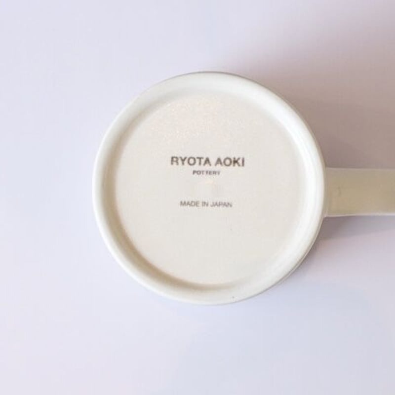 青木良太 / RYOTA AOKI マグカップSミルク | LOG