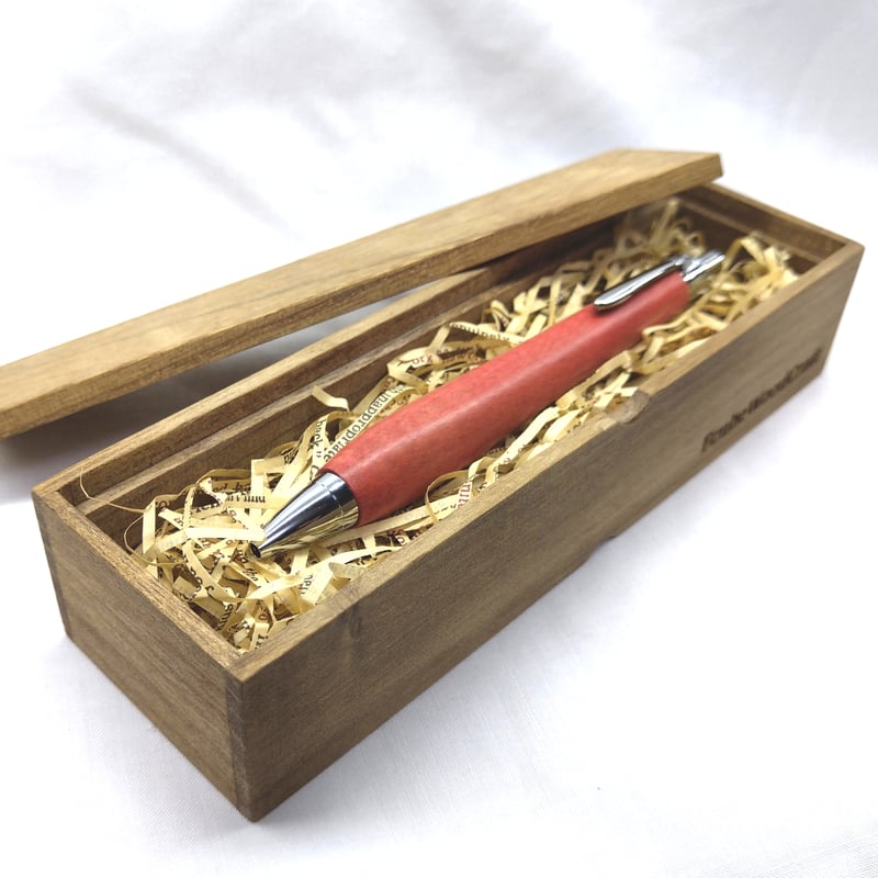 木ことばを添えて贈る木製ペン【D Model】 | FcubeWoodCraft