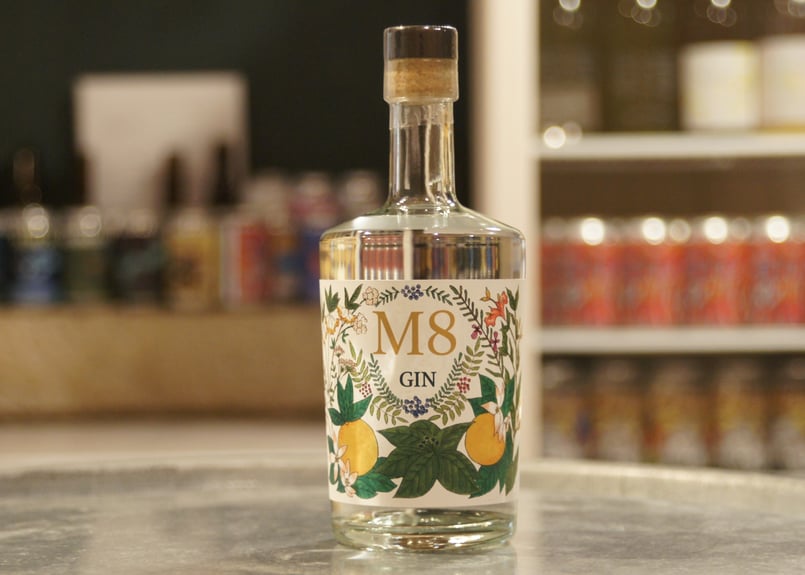 NEWラベル!! M8GIN 2ndBatch 500ml瓶 ×1 | BADASS BEER