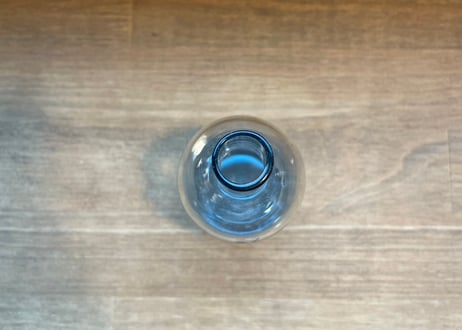 【スモークガラスフラワーベース】